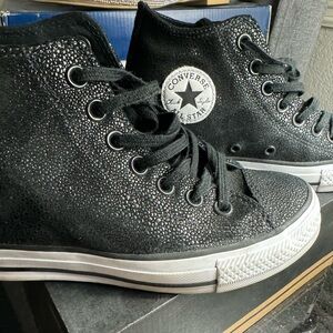 Converse wedge Black High-Top Sneakers